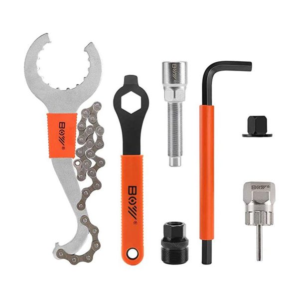 tools multifunctional bike repair tool kits bottom bracket wrench cassette heel chain remover
tools multifunctional bike repair tool kits bottom bracket wrench cassette heel chain remover