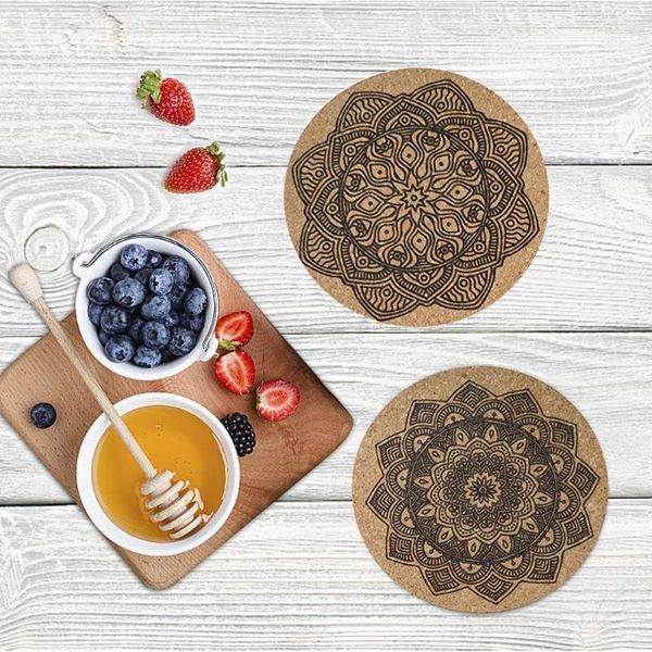 mats & pads 1 set creative nordic mandala design round shape wooden with rack coasters cork e5u9
mats & pads 1 set creative nordic mandala design round shape wooden with rack coasters cork e5u9