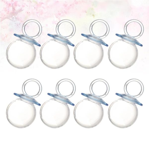 12pcs transparent pacifier candy boxes creative gift for baby shower (blue) wrap
12pcs transparent pacifier candy boxes creative gift for baby shower (blue) wrap