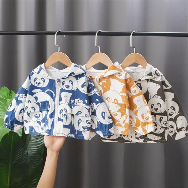 jackets children panda print coat autumn hooded baby jacket fashion zipper pocket long sleeve outerwear kids clothing, Blue;gray
jackets children panda print coat autumn hooded baby jacket fashion zipper pocket long sleeve outerwear kids clothing, Blue;gray