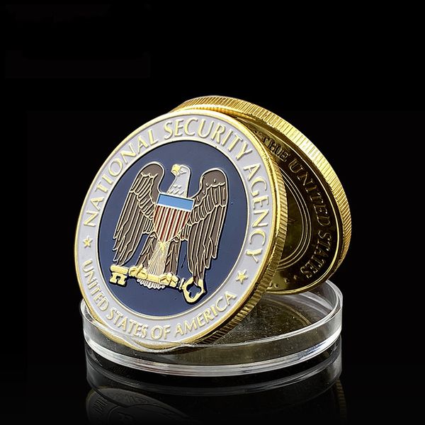 20pcs non magnetic us army coin craft national security agency washington.d.c eagle 1oz gold plated challenge badge
20pcs non magnetic us army coin craft national security agency washington.d.c eagle 1oz gold plated challenge badge
