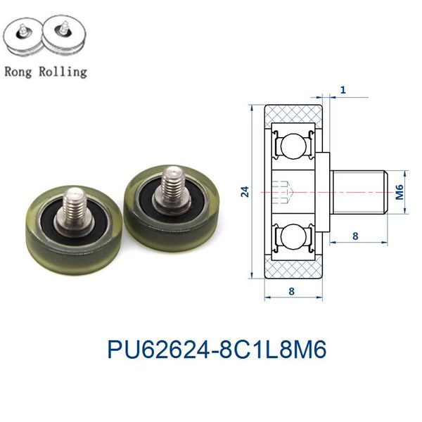outer diameter 24mm with thickness 8mm pu material coated bearing, drawer pulley, screw sliding door roller other hardware
outer diameter 24mm with thickness 8mm pu material coated bearing, drawer pulley, screw sliding door roller other hardware