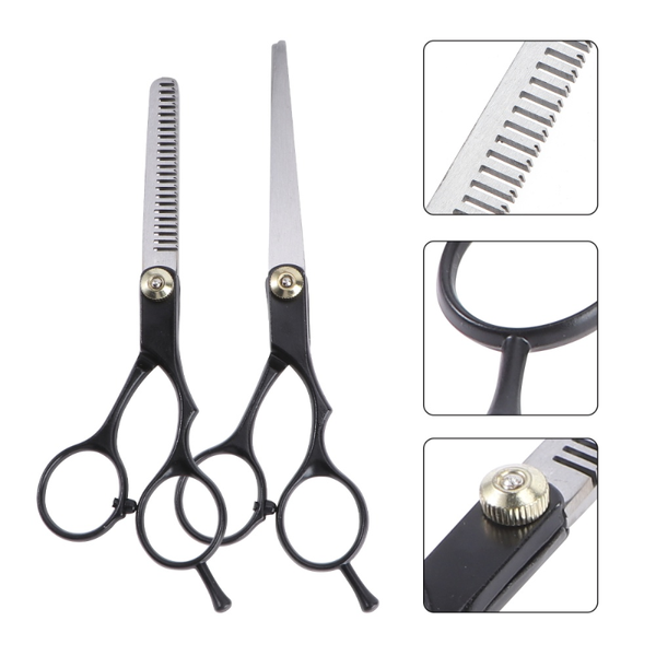hair scissors 2pcs haircut scissor 6 inches teeth and straight barber shears hairdressing styling tools (teeth sci
hair scissors 2pcs haircut scissor 6 inches teeth and straight barber shears hairdressing styling tools (teeth sci