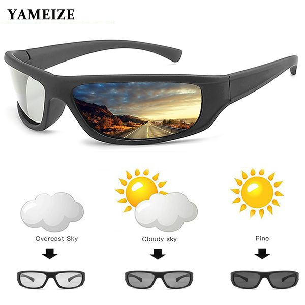 pchromic glasses polarized sunglasses men discoloration square sunglasses driving goggles sport chameleon eyewear, White;black
pchromic glasses polarized sunglasses men discoloration square sunglasses driving goggles sport chameleon eyewear, White;black