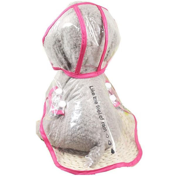 dog apparel pet raincoat rain coat small and medium-sized dogs vip bichon hooded transparent waterproof clothes
dog apparel pet raincoat rain coat small and medium-sized dogs vip bichon hooded transparent waterproof clothes