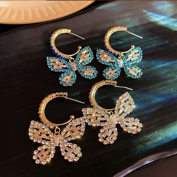 dangle & chandelier fine butterfly zircon crystal earrings korean simple fashion stylish weddings party jewelry accessories, Silver
dangle & chandelier fine butterfly zircon crystal earrings korean simple fashion stylish weddings party jewelry accessories, Silver