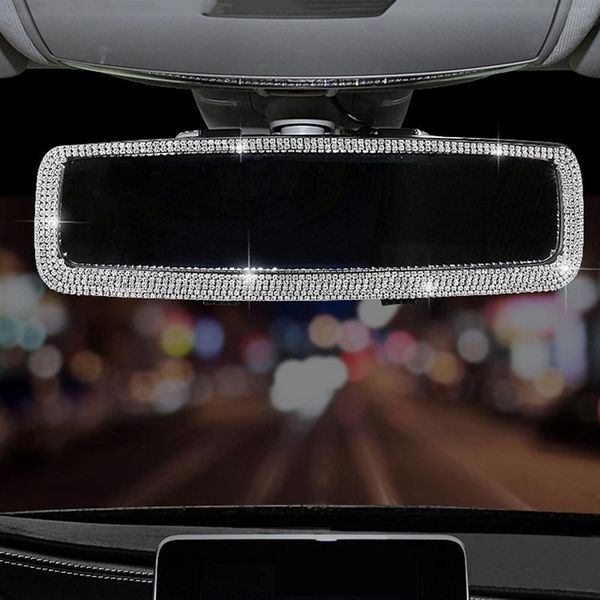 other interior accessories rhinestone car rearview mirror decor charming crystal ornament rear view for women auto
other interior accessories rhinestone car rearview mirror decor charming crystal ornament rear view for women auto