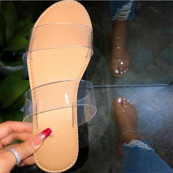 slippers 2021 women summer outside inside shoes pvc fashion crystal upper transparent beach flat female slides, Black
slippers 2021 women summer outside inside shoes pvc fashion crystal upper transparent beach flat female slides, Black