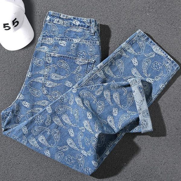 men's jeans hip-hop male 2021 spring fashion brand loose wide-leg pants casual fried street cashew blue personality trousers
men's jeans hip-hop male 2021 spring fashion brand loose wide-leg pants casual fried street cashew blue personality trousers