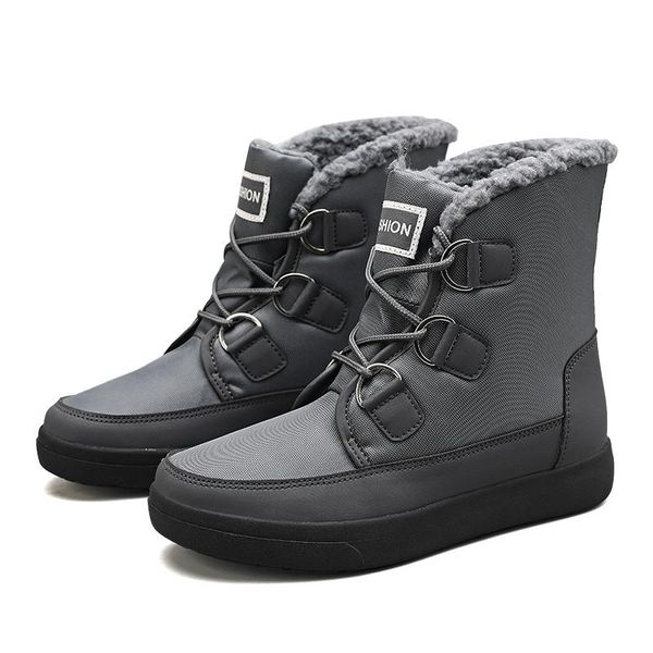 boots 2021 winter platform shoes woman snow ankle with fur plush inside botas mujer flat waterproof plus, Black
boots 2021 winter platform shoes woman snow ankle with fur plush inside botas mujer flat waterproof plus, Black