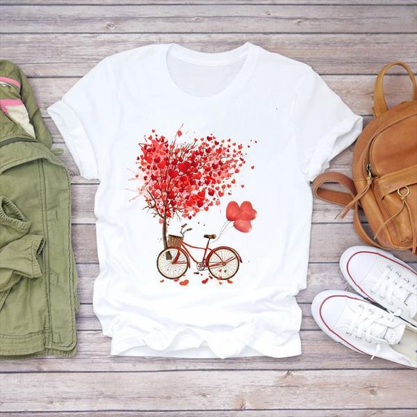 men 90s cartoon sweet love mens valentine short sleeve clothes lady ladies graphic female tee, White;black
men 90s cartoon sweet love mens valentine short sleeve clothes lady ladies graphic female tee, White;black