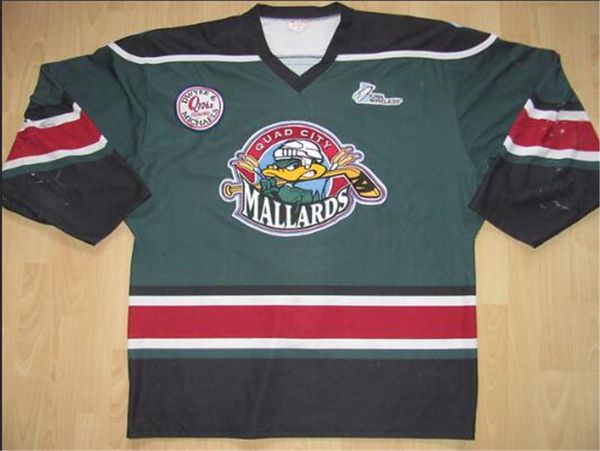 custom rare hockey jersey mens vintage quad city mallards fermoyle road jerseys size s-5xl any name or number, Black;red
custom rare hockey jersey mens vintage quad city mallards fermoyle road jerseys size s-5xl any name or number, Black;red