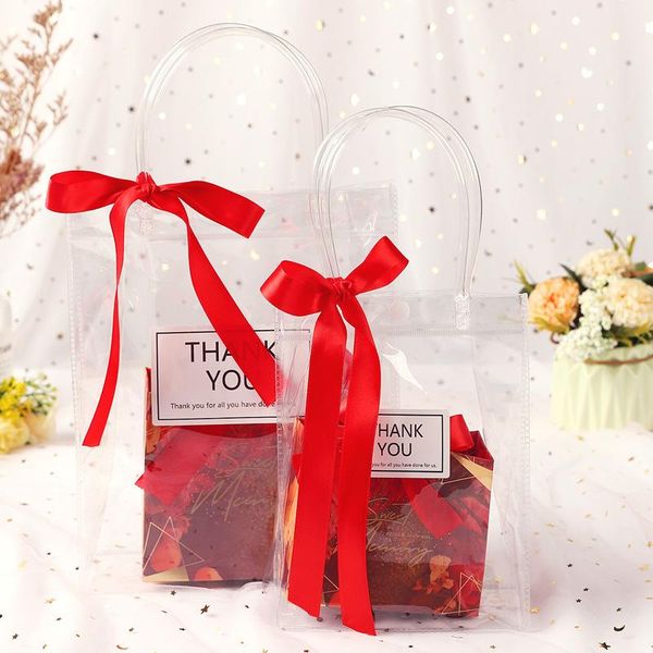 gift wrap 2pcs pvc candy joyous ins bag box tote wind net red knot wedding hand transparent
gift wrap 2pcs pvc candy joyous ins bag box tote wind net red knot wedding hand transparent