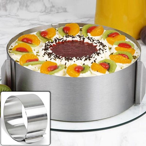 baking moulds retractable stainless steel circle mousse ring mould dish set cake mold decorating size adjustable bakeware tools
baking moulds retractable stainless steel circle mousse ring mould dish set cake mold decorating size adjustable bakeware tools