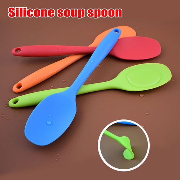 spoons 1 pcs silicone spoon cooking tool scoop tableware non-stick kitchen heat resistant fea889
spoons 1 pcs silicone spoon cooking tool scoop tableware non-stick kitchen heat resistant fea889