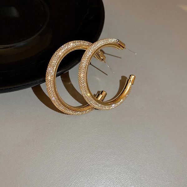 hoop & huggie origin summer hyperbole grid sparkly crystal earrings for women gold color metal round circle temperament jewelry, Golden;silver
hoop & huggie origin summer hyperbole grid sparkly crystal earrings for women gold color metal round circle temperament jewelry, Golden;silver