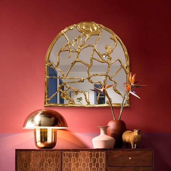 mirrors wall hanging decorative mirror custom shaped hand-carved irregular guest restaurant entrance decoration
mirrors wall hanging decorative mirror custom shaped hand-carved irregular guest restaurant entrance decoration