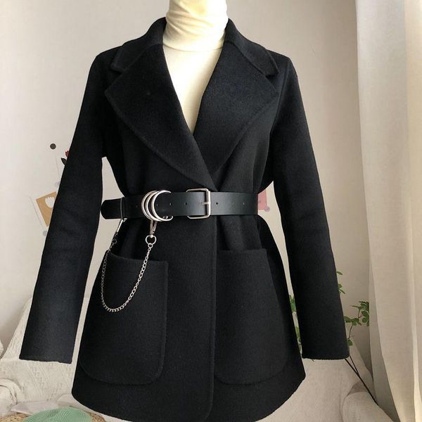 belts fashion harajuku women punk chain belt adjustable black single eyelet grommet metal buckle leather waistband waist decoration, Black;brown
belts fashion harajuku women punk chain belt adjustable black single eyelet grommet metal buckle leather waistband waist decoration, Black;brown