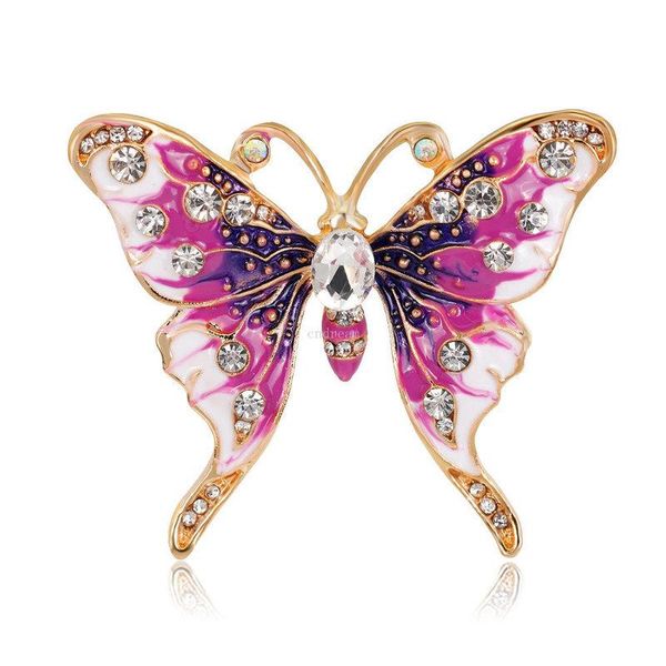 fashion painting enamel butterfly brooch women crystal diamond butterfly corsage scarf buckle brooches fashion jewelry, Gray
fashion painting enamel butterfly brooch women crystal diamond butterfly corsage scarf buckle brooches fashion jewelry, Gray
