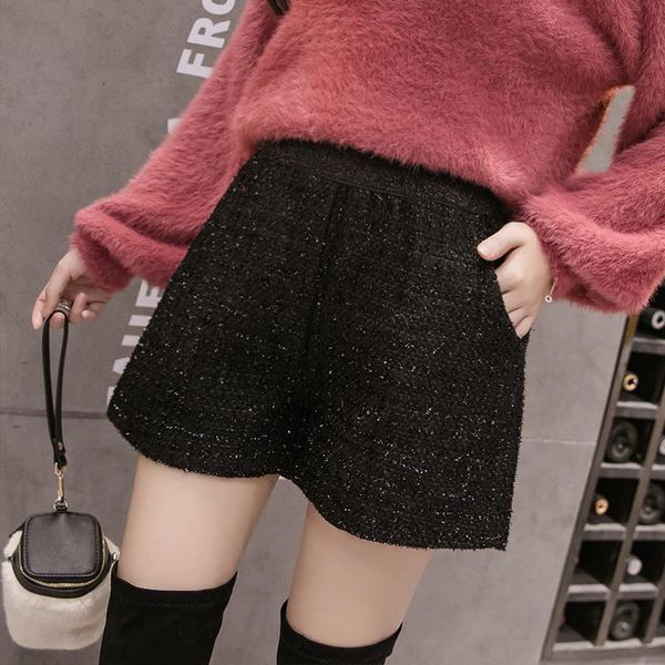 autumn winter women high waist shorts female fashion causal chic office woolen korean style loose q390 women's, White;black
autumn winter women high waist shorts female fashion causal chic office woolen korean style loose q390 women's, White;black