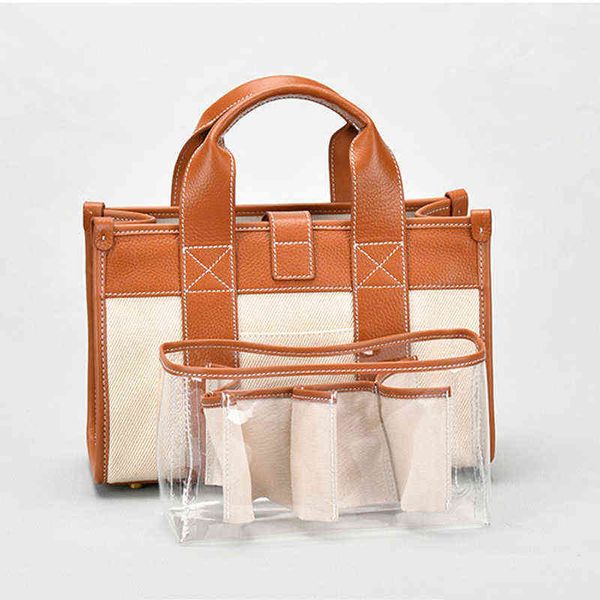 shopping bags women's large capacity luxury handbags women designer first layer cowhide canvas purse hand 220307
shopping bags women's large capacity luxury handbags women designer first layer cowhide canvas purse hand 220307