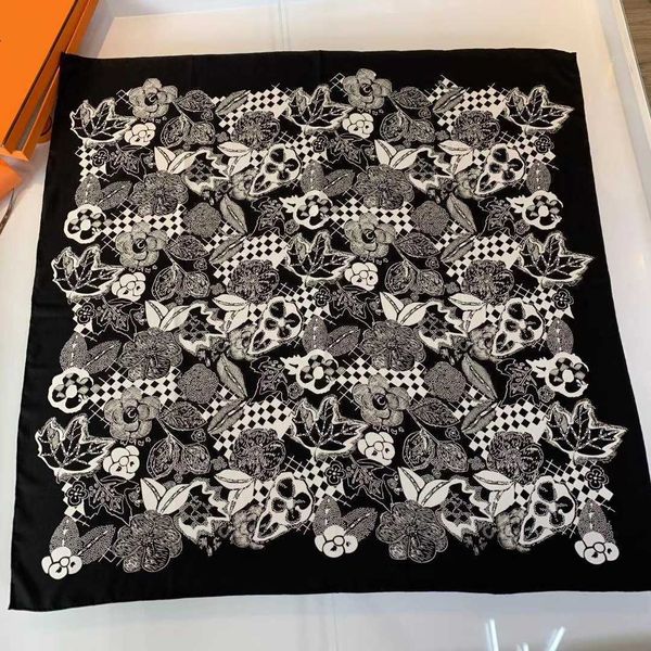 star with camellia spring and summer twill small square women's silk versatile scarf sunscreen shawl dual purpose r9hx, Blue;gray
star with camellia spring and summer twill small square women's silk versatile scarf sunscreen shawl dual purpose r9hx, Blue;gray