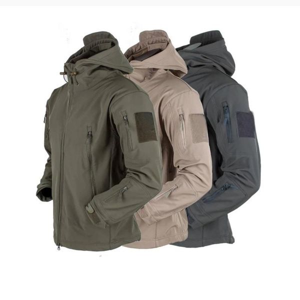men's jackets mege military camouflage fleece tactical jacket men waterproof softshell windbreaker winter army hooded coat hunt clothes, Black;brown
men's jackets mege military camouflage fleece tactical jacket men waterproof softshell windbreaker winter army hooded coat hunt clothes, Black;brown