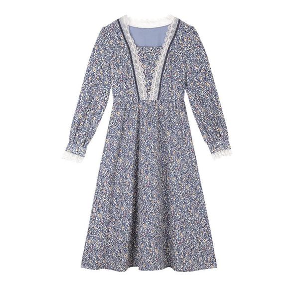 casual dresses women's clothing summer dress long 2021 tea break french floral chiffon, Black;gray 
casual dresses women's clothing summer dress long 2021 tea break french floral chiffon, Black;gray