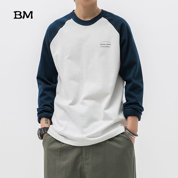 men's t-shirts high-quality cotton stitching t-shirt mens clothing streetwear kpop korean style long sleeve fashion japan harajuku, White;black
men's t-shirts high-quality cotton stitching t-shirt mens clothing streetwear kpop korean style long sleeve fashion japan harajuku, White;black