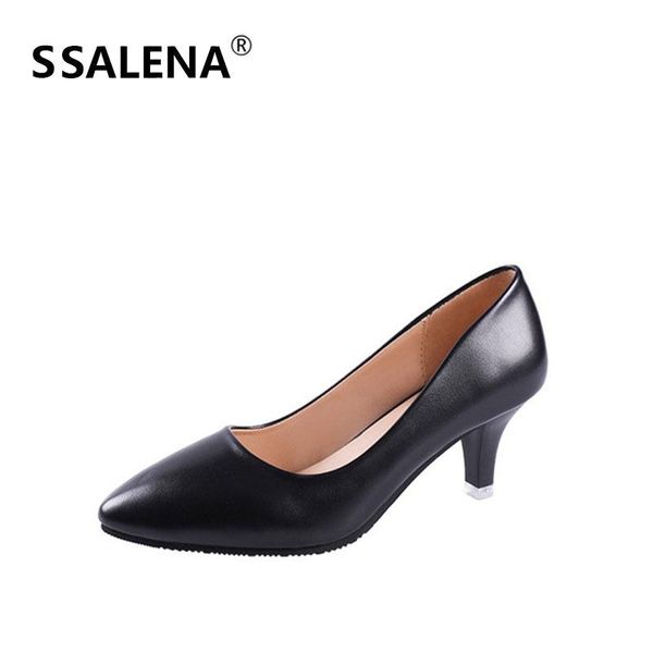 dress shoes women spring pointed toe wedding pumps ladies shallow solid office working female mid heel elegant 60712, Black
dress shoes women spring pointed toe wedding pumps ladies shallow solid office working female mid heel elegant 60712, Black