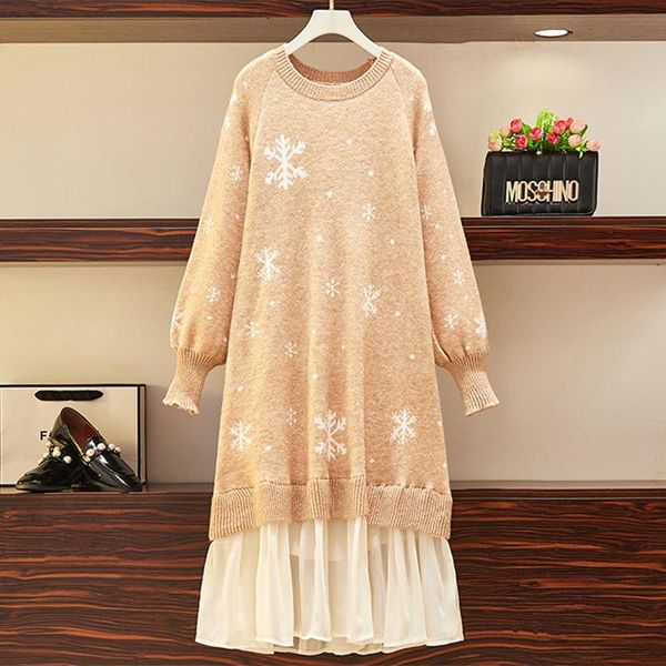 zoulv long women's knitted christmas red winter warm dress sweater loose snowflake in autumn and 2021 casual dresses, Black;gray
zoulv long women's knitted christmas red winter warm dress sweater loose snowflake in autumn and 2021 casual dresses, Black;gray