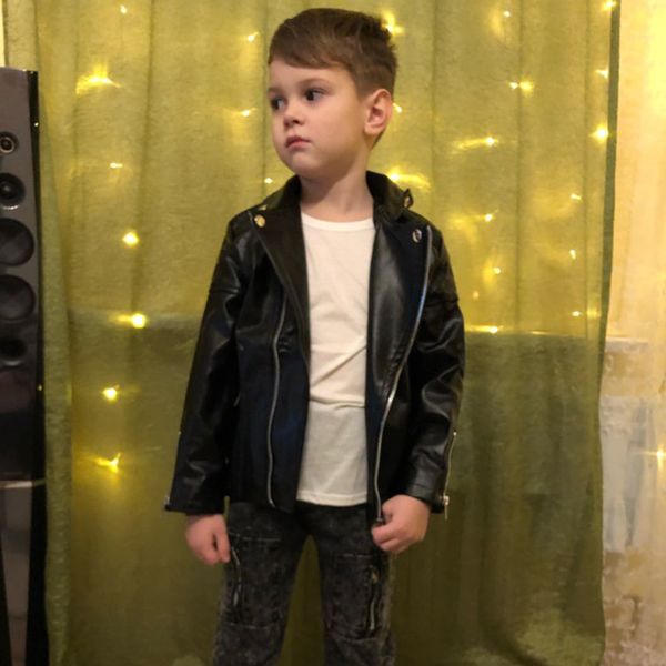 ins baby boys pu jacket 80-130cm high kids motorcycle leather 1-7 years old all season baby clothing boys jacket, Blue;gray
ins baby boys pu jacket 80-130cm high kids motorcycle leather 1-7 years old all season baby clothing boys jacket, Blue;gray