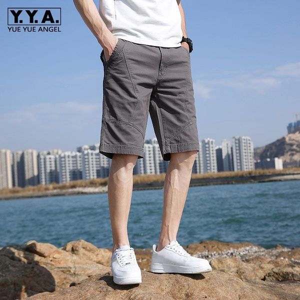 men's shorts casual mens 2021 summer korean style vintage spliced concise pockets straight fashion knee length male, White;black
men's shorts casual mens 2021 summer korean style vintage spliced concise pockets straight fashion knee length male, White;black