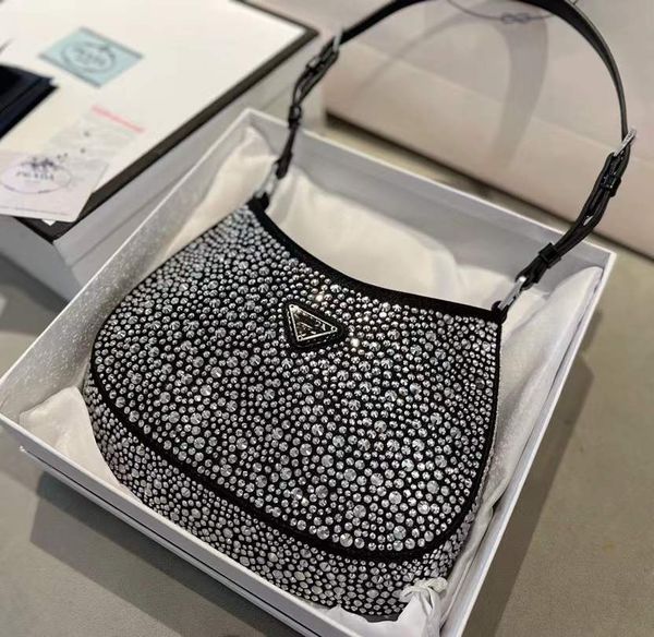 new crystal hobo underarm bag rhinestone bag diamond handbag shoulder bag ins 
new crystal hobo underarm bag rhinestone bag diamond handbag shoulder bag ins