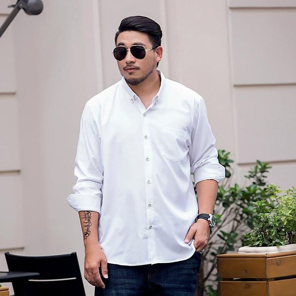 fashion loose slim fit men white casual shirt plus size multicolor long sleeve autumn social male boy 7xl 8xl men's shirts, White;black
fashion loose slim fit men white casual shirt plus size multicolor long sleeve autumn social male boy 7xl 8xl men's shirts, White;black