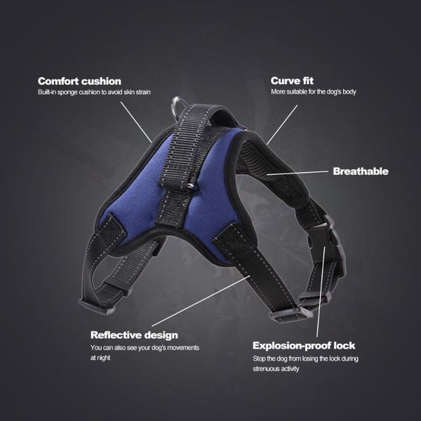 dog collars & leashes 2021 nylon heavy duty pet harness collar harnesses vest husky dogs supplies adjustable reflective s/m/l/xl
dog collars & leashes 2021 nylon heavy duty pet harness collar harnesses vest husky dogs supplies adjustable reflective s/m/l/xl