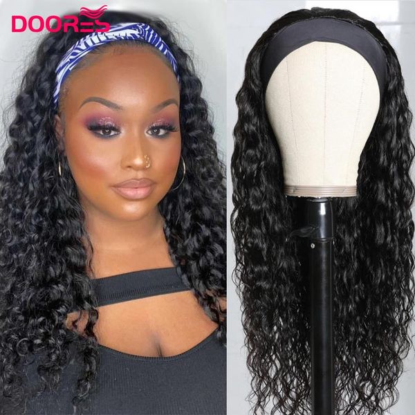 hair bulks 100% human headband water wave for women glueless full machine made scarf deep brzailian, Black
hair bulks 100% human headband water wave for women glueless full machine made scarf deep brzailian, Black