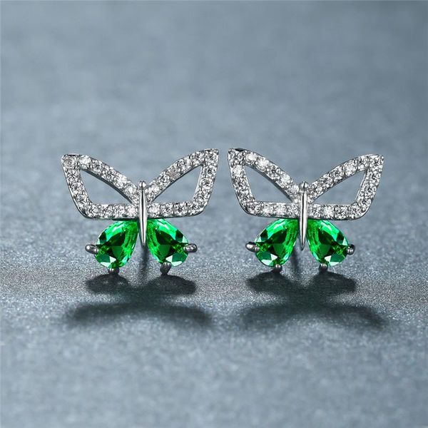 stud green crystal hollow earrings multicolor zircon animal female cute small butterfly for women boho jewelry, Golden;silver
stud green crystal hollow earrings multicolor zircon animal female cute small butterfly for women boho jewelry, Golden;silver