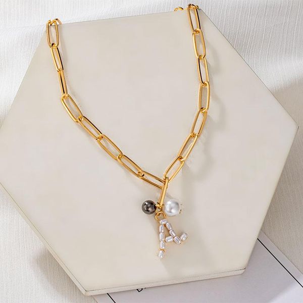 chains fashion party vintage pearl necklaces for women gold metal statement geometric 2021 trend female modern jewelry, Silver
chains fashion party vintage pearl necklaces for women gold metal statement geometric 2021 trend female modern jewelry, Silver
