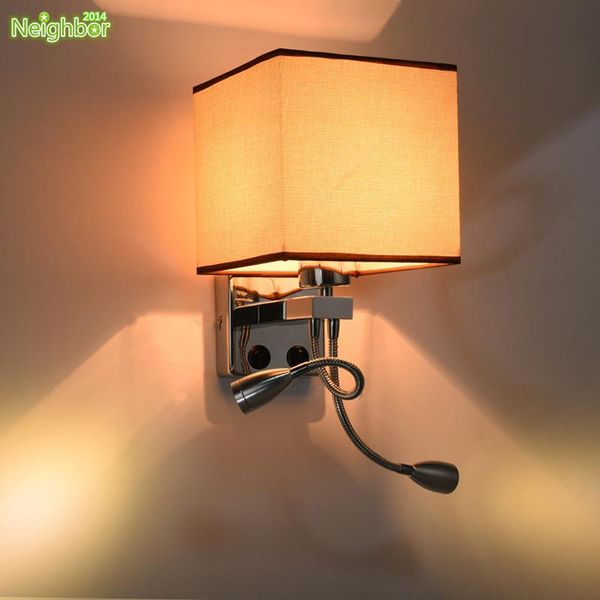 wall lamp modern sconce with switch bed lamps 1 or 2 pcs 1w led reading light hose rocker arm lighting fabric lampshade
wall lamp modern sconce with switch bed lamps 1 or 2 pcs 1w led reading light hose rocker arm lighting fabric lampshade