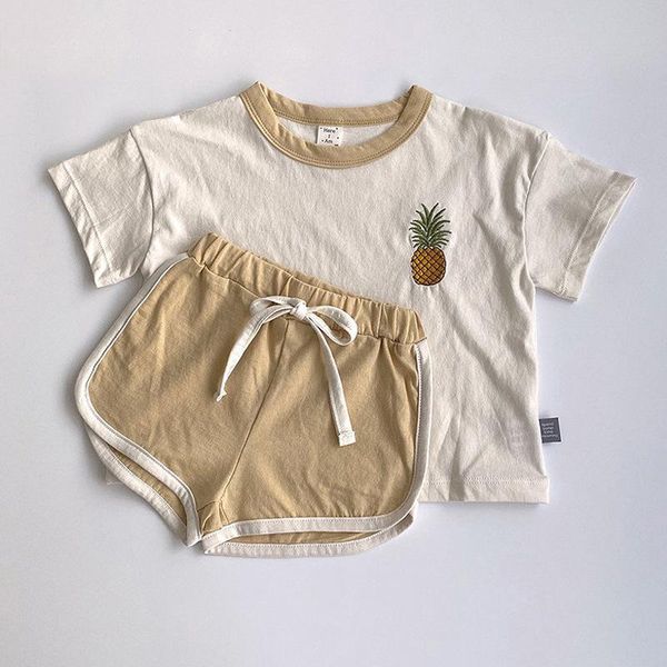 koodykids 2021 summer baby girl boy clothes set toddler soft cotton clothing shirt pants casual style short sleeve sets, White
koodykids 2021 summer baby girl boy clothes set toddler soft cotton clothing shirt pants casual style short sleeve sets, White