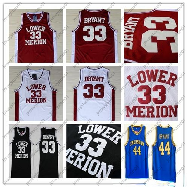 ncaa lower merion 33 bryant jersey college men high school basketball hightower crenshaw 44 red white black blue stitched, Black;red
ncaa lower merion 33 bryant jersey college men high school basketball hightower crenshaw 44 red white black blue stitched, Black;red