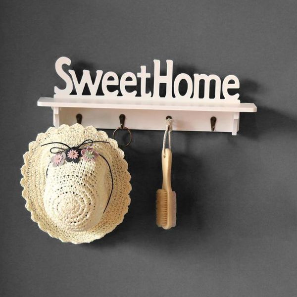 bathroom storage & organization home decoraction 4 hook colthes hat shelf wall-mounted household with sweet letter durable and practical dec
bathroom storage & organization home decoraction 4 hook colthes hat shelf wall-mounted household with sweet letter durable and practical dec
