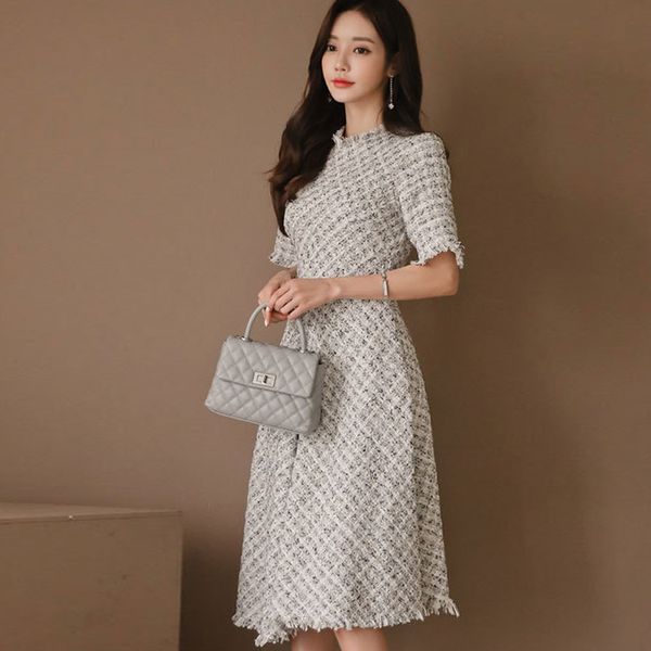 2021fashion women new arrival thick warm formal dress casual slim comfortable temperament trend sweet vintage party a-line dress, Black;gray
2021fashion women new arrival thick warm formal dress casual slim comfortable temperament trend sweet vintage party a-line dress, Black;gray