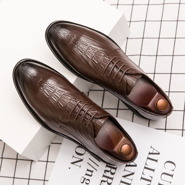 men's sho 2021 spring and autumn busins drs men's british casual korean versatile wedding, Black
men's sho 2021 spring and autumn busins drs men's british casual korean versatile wedding, Black