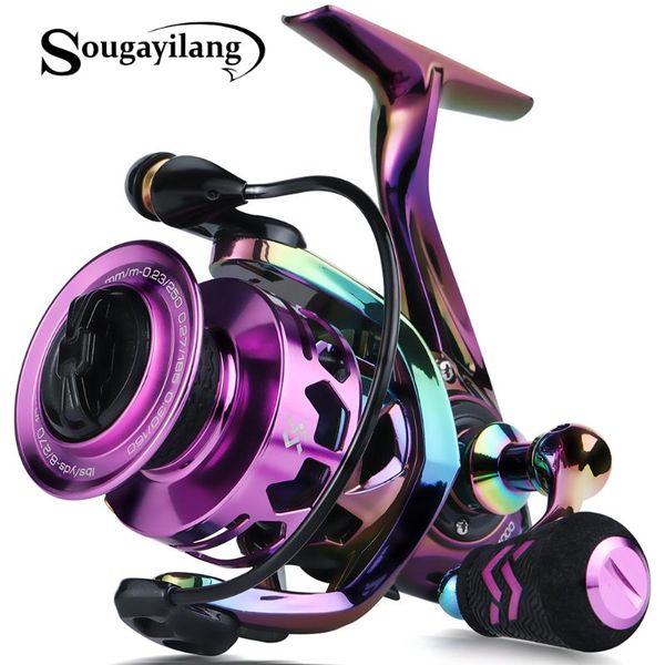 sougayilang 6.0:1 spinning reel max drag 10kg 12+1bb carp fishing 1000-4000 rubber handle saltwater wheel tools baitcasting reels
sougayilang 6.0:1 spinning reel max drag 10kg 12+1bb carp fishing 1000-4000 rubber handle saltwater wheel tools baitcasting reels