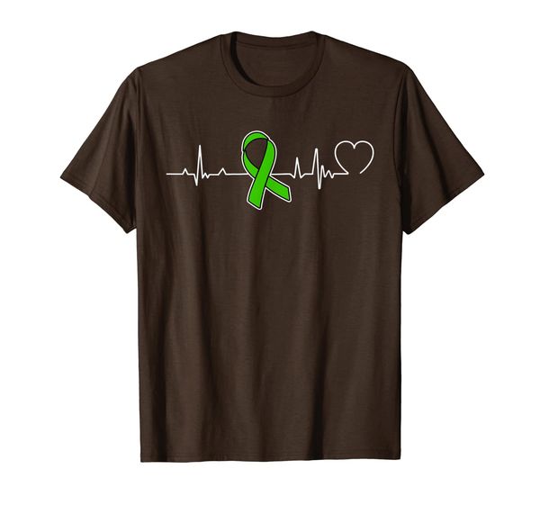 Heartbeat Green Ribbon Kidney Disease Awareness T-Shirt, Mainly pictures
Heartbeat Green Ribbon Kidney Disease Awareness T-Shirt, Mainly pictures