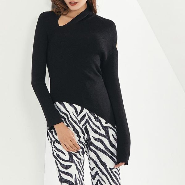 winter 2021 fashion high temperament women long sleeve irregular strapless asymmetry sweater women's sweaters, White;black
winter 2021 fashion high temperament women long sleeve irregular strapless asymmetry sweater women's sweaters, White;black