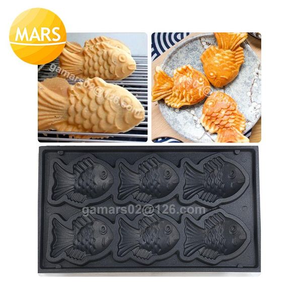 electric fish waffle maker machine non stick 6 pcs taiyaki 220v 110v cake molds iron plate baking oven bread makers
electric fish waffle maker machine non stick 6 pcs taiyaki 220v 110v cake molds iron plate baking oven bread makers