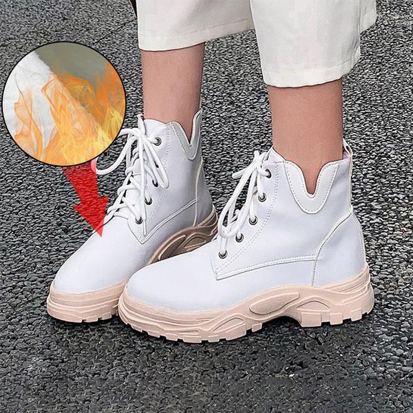 boots plus size 34-46 leather ankle woman fashion sneakers women flat platform boot shoes ladies autumn footwear, Black
boots plus size 34-46 leather ankle woman fashion sneakers women flat platform boot shoes ladies autumn footwear, Black
